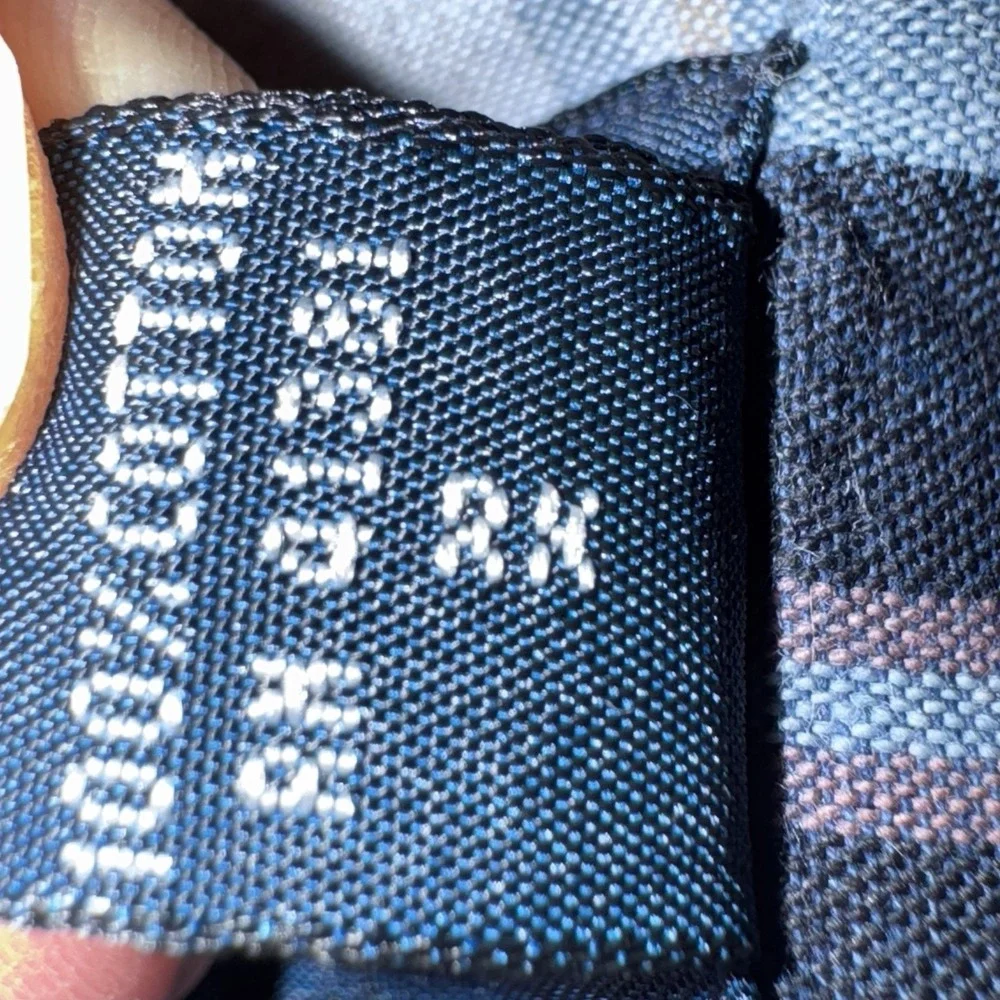 VTG‎ Polo Ralph Lauren Classic Fit S/S Button Down Shirt Blue Plaid Men's Sz XL - Picture 5 of 8